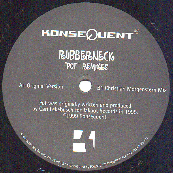 Rubberneck - Pot (Remixes) | Konsequent (07) - 4