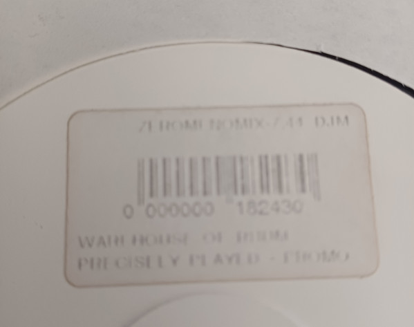 Warehouse Of Rhum - Precisely Played | Zero Meno (ZERO 28) Warehouse Of Rhum - Precisely Played | Zero Meno (ZERO 28)