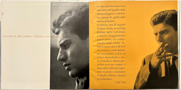 Luigi Tenco - Luigi Tenco | Ricordi (MRL 6023) - 4