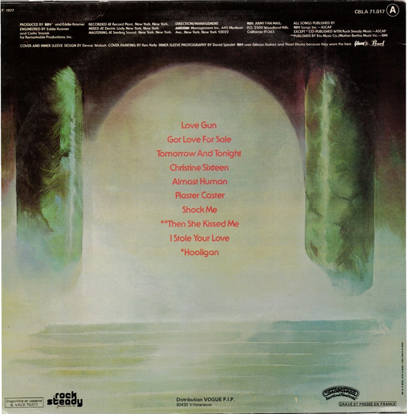 Kiss - Love Gun | Casablanca (CBLA 71.017) - 2