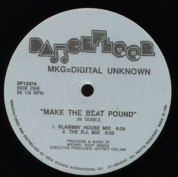 Michael "Kidd" Gomez - Make The Beat Pound | Dancefloor (DF1237) - main