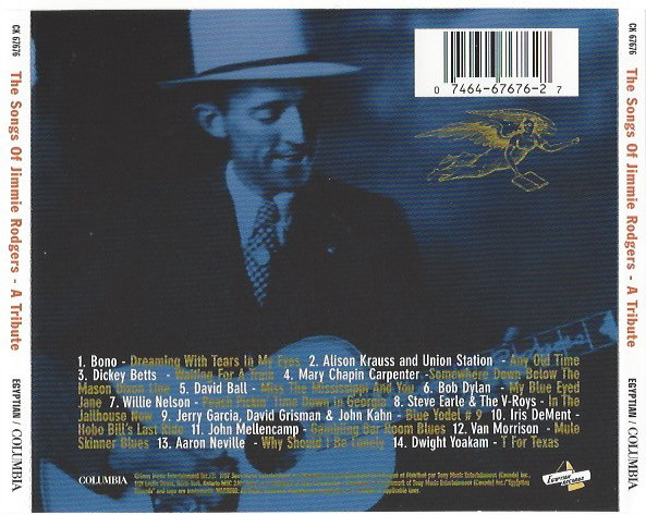Various - The Songs Of Jimmie Rodgers - A Tribute | Egyptian Records (none) - 2