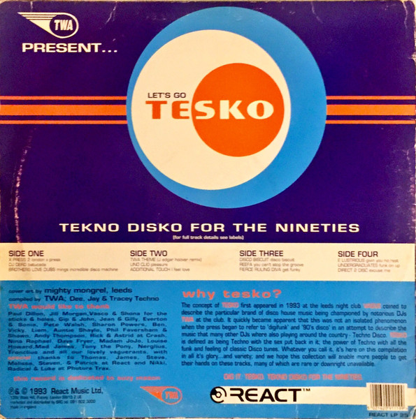 Various - Let's Go Tesko | React (REACT LP 25) - 2 Various - Let's Go Tesko | React (REACT LP 25) - 2