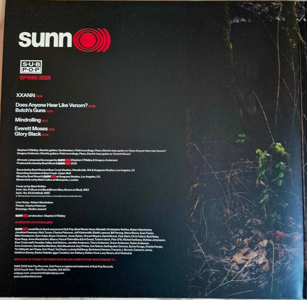 Sunn O))) - Sunn O))) | Sub Pop (SP1685) - 4