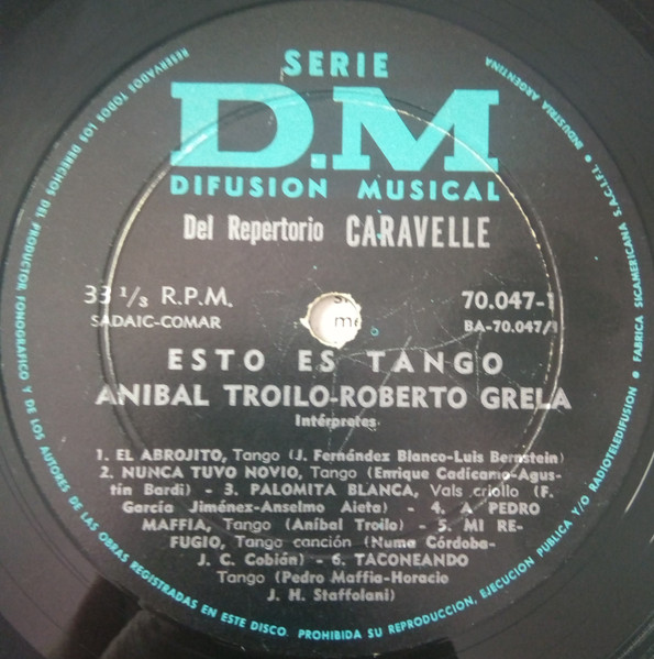 Aníbal Troilo y Roberto Grela - Esto Es Tango! | Music Hall (70.047) - 4 Aníbal Troilo y Roberto Grela - Esto Es Tango! | Music Hall (70.047) - 4