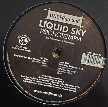 Liquid Sky - Psichoterapia | Underground (UND 1067-12) - main