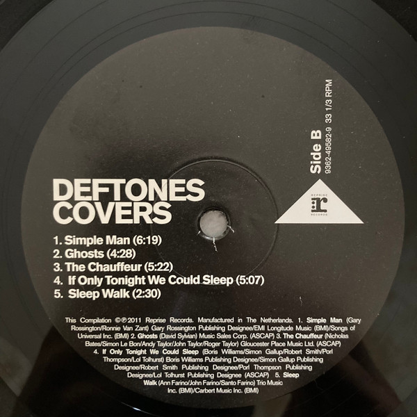 Deftones - Covers | Reprise Records (9362-49582-9) - 4 Deftones - Covers | Reprise Records (9362-49582-9) - 4