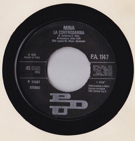Mina - Devi Dirmi Di Si | PDU (P.A. 1147) - 4