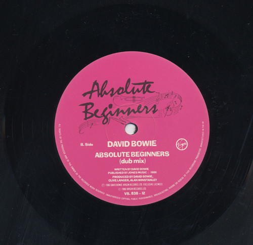 David Bowie - Absolute Beginners | Virgin (VS 838-12) - 4