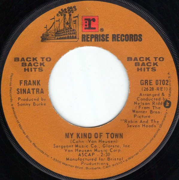 Frank Sinatra - My Kind Of Town / That's Life | Reprise Records (GRE 0702) - main