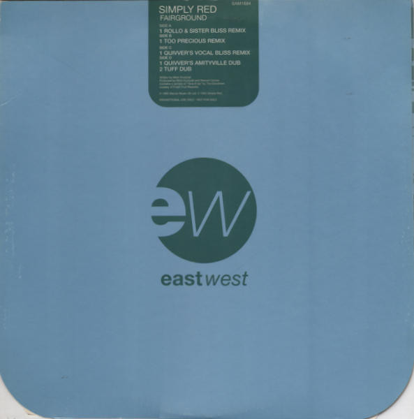 Simply Red - Fairground | EastWest (SAM1694) - 2
