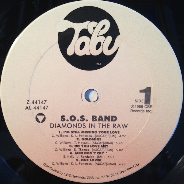 The S.O.S. Band - Diamonds In The Raw | Tabu Records (Z 44147) - 3