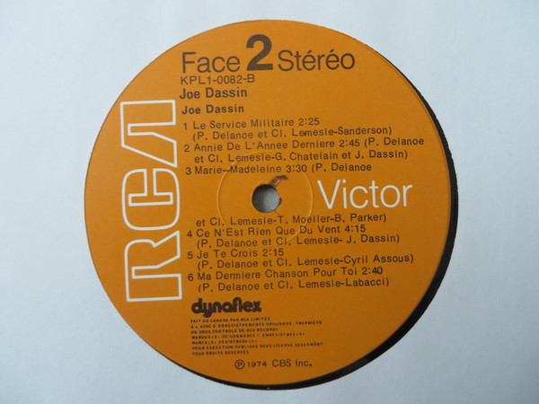 Joe Dassin - Joe Dassin | RCA (KPL1 0082) - 4 Joe Dassin - Joe Dassin | RCA (KPL1 0082) - 4