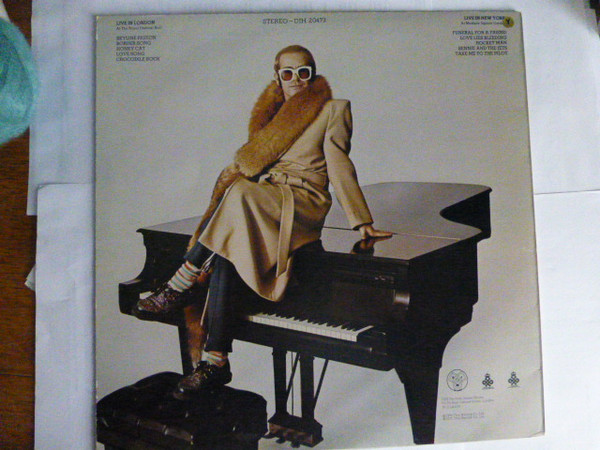 Elton John - Here And There | DJM Records (DJH 20473) - 2