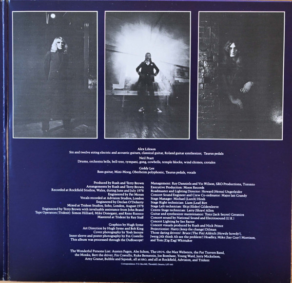 Rush - Hemispheres | Anthem (ANR-1-1014) - 3 Rush - Hemispheres | Anthem (ANR-1-1014) - 3