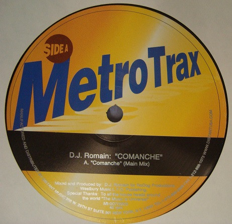 DJ Romain - Comanche | Metro Trax Records (MT-007)