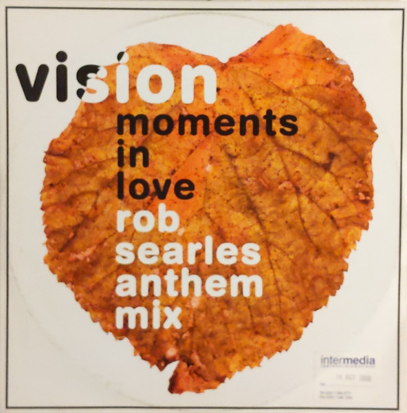 Vision - Moments In Love (Rob Searles Anthem Mix) | ZTT (ZTT156T)