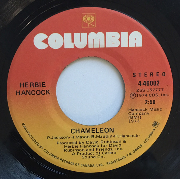 Herbie Hancock - Chameleon / Vein Melter | Columbia (4-46002) - main