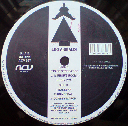 Leo Anibaldi - Noise Generation | ACV (ACV 997)