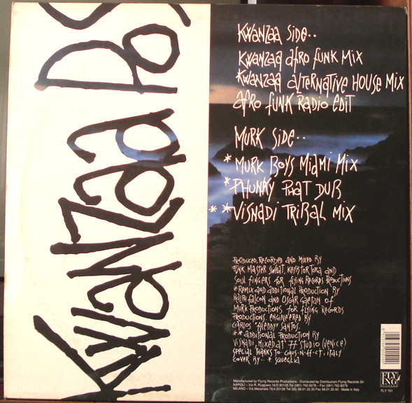 Kwanzaa Posse - Musika | Flying Records (FLY 151) - 2
