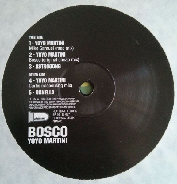 Bosco - Yoyo Martini | Platinum (PL 05)
