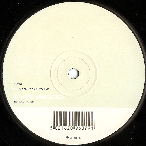 Mrs. Wood - 1-2-3-4 (Remixes) | React (12 REACT X 121) - 2