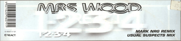 Mrs. Wood - 1-2-3-4 (Remixes) | React (12 REACT X 121) - 3