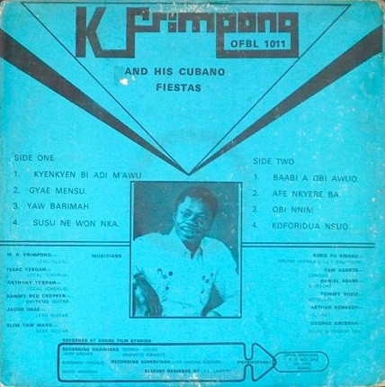 K. Frimpong & His Cubano Fiestas - K. Frimpong And His Cubano Fiestas | Ofo Bros (OFBL 1011) - 2