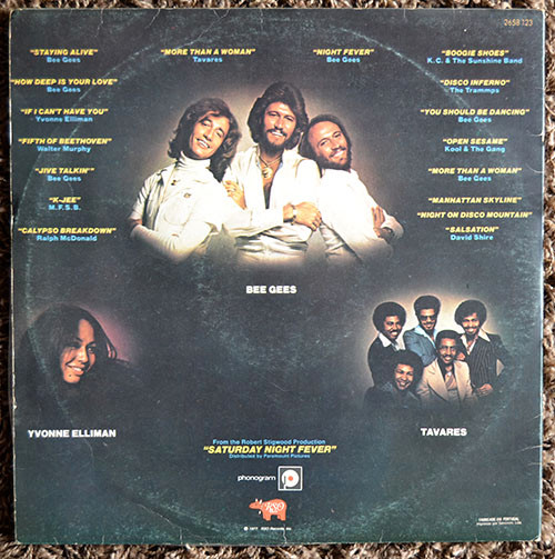 Various - Saturday Night Fever (The Original Movie Sound Track) | RSO (2658 123)