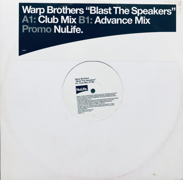 Warp Brothers - Blast The Speakers | NuLife (NUX31)