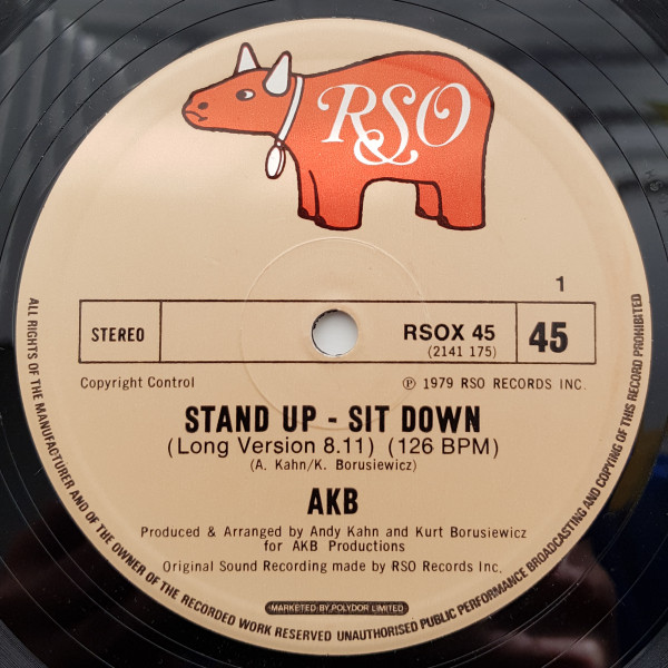 AKB - Stand Up - Sit Down | RSO (RSOX 45) - main