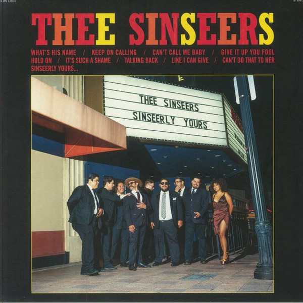 Thee Sinseers - Sinseerly Yours | Colemine Records (CLMN 12030LP)