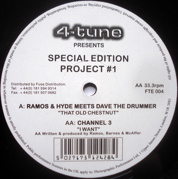 Various - Special Edition Project #1 | 4-tune (FTE 004)