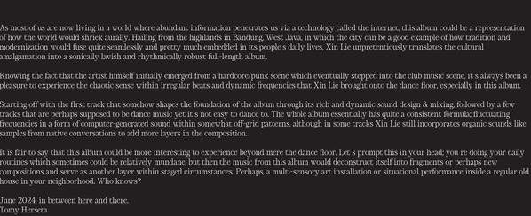 Xin Lie - Xin Lie | Dance Data (DDR007) - 4