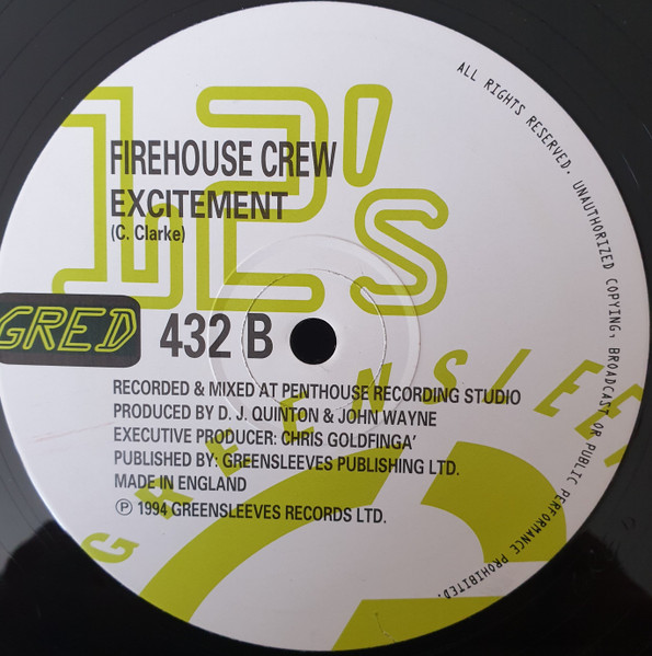 Shimes - Since You've Been Gone | Greensleeves Records (GRED 432) - 2