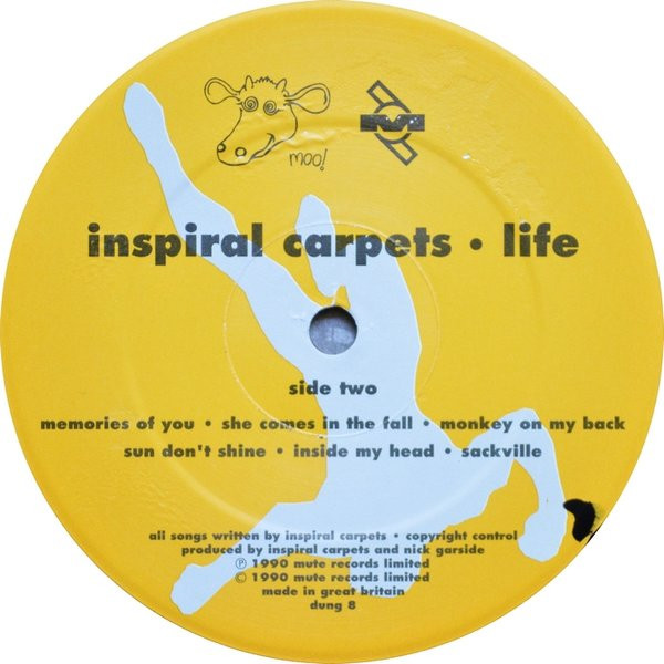 Inspiral Carpets - Life | Mute (DUNG 8) - 6