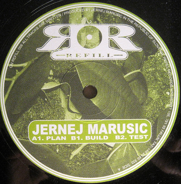 Jernej Marusic - Plan | Refill Records (REFILL 006)