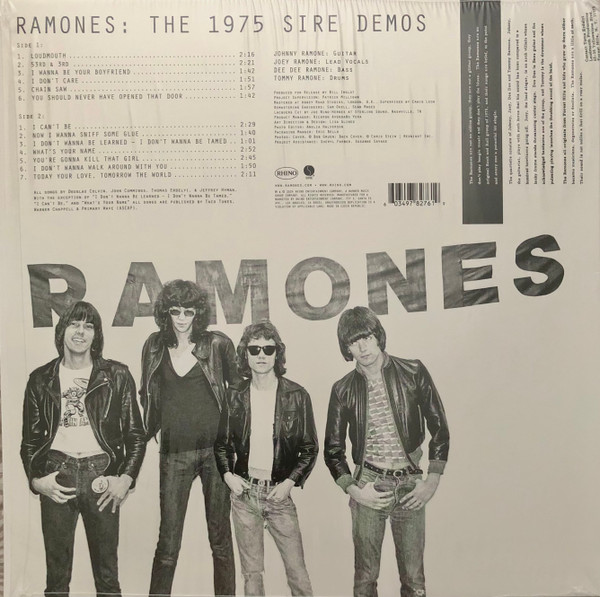 Ramones - The 1975 Sire Demos | Rhino Records (RCV1 726080)