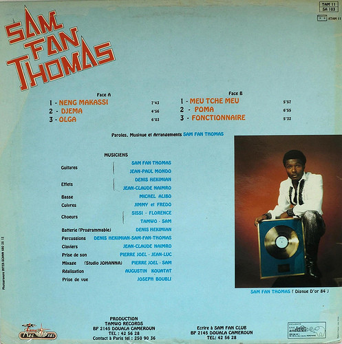 Sam Fan Thomas - Sam Fan Thomas | Tamwo Records (TAM 11) - 2