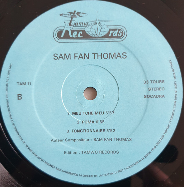 Sam Fan Thomas - Sam Fan Thomas | Tamwo Records (TAM 11) - 4