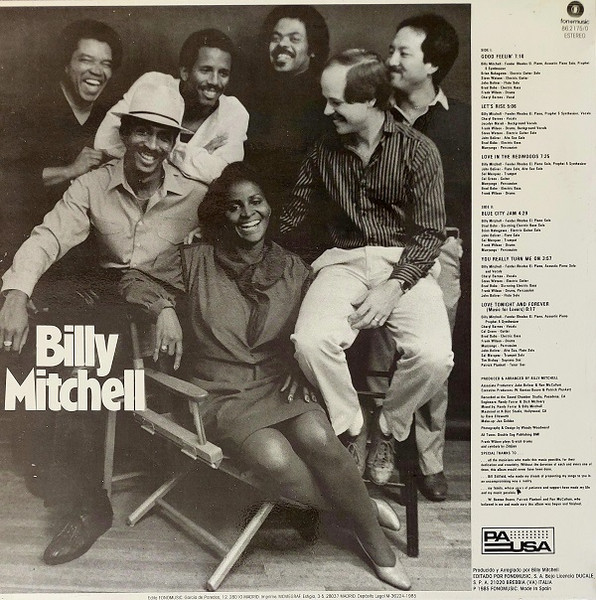 Billy Mitchell - Blue City Jam | Pausa Records (86.2175/0) - 2