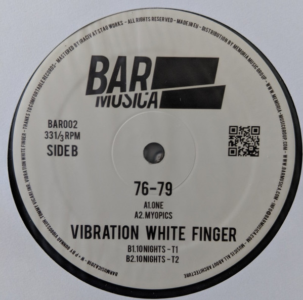 76 79 / Vibration White Finger - One Night | Bar Musica (BAR002)