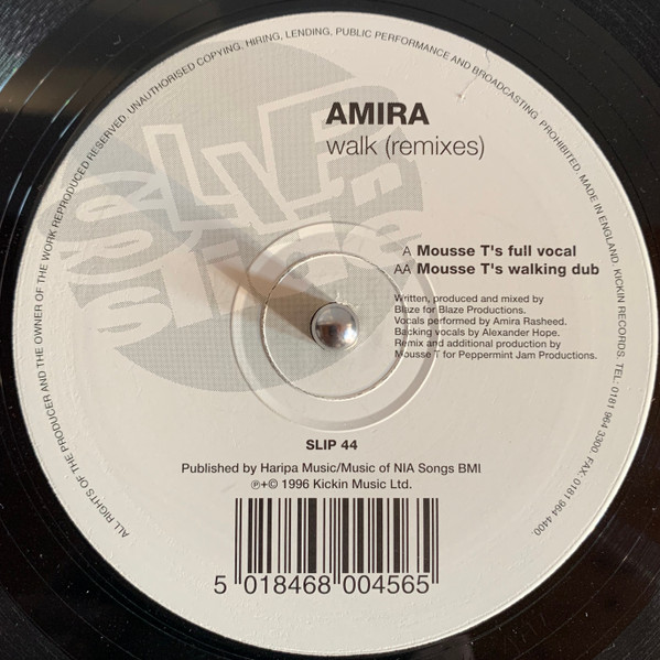 Amira - Walk (Remixes) | Slip 'n' Slide (SLIP 44)