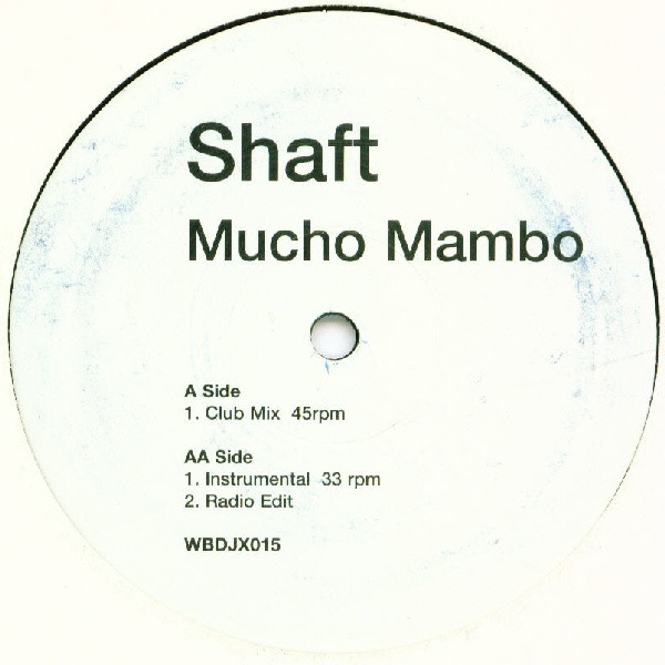Shaft - Mucho Mambo | Wonderboy (WBDJX 015) - main
