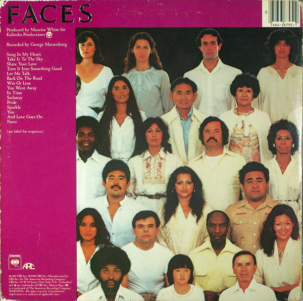 Earth, Wind & Fire - Faces | ARC (KC2 36795) - 4 Earth, Wind & Fire - Faces | ARC (KC2 36795) - 4