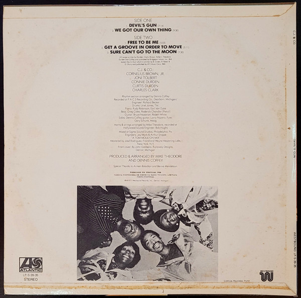 C.J. & Co - Devil's Gun | Atlantic (LP-S-39-35)