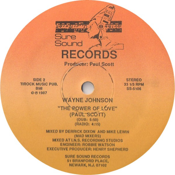 Wayne Johnson - The Power Of Love | Sure Sound Records (SS-5106) - 2 Wayne Johnson - The Power Of Love | Sure Sound Records (SS-5106) - 2