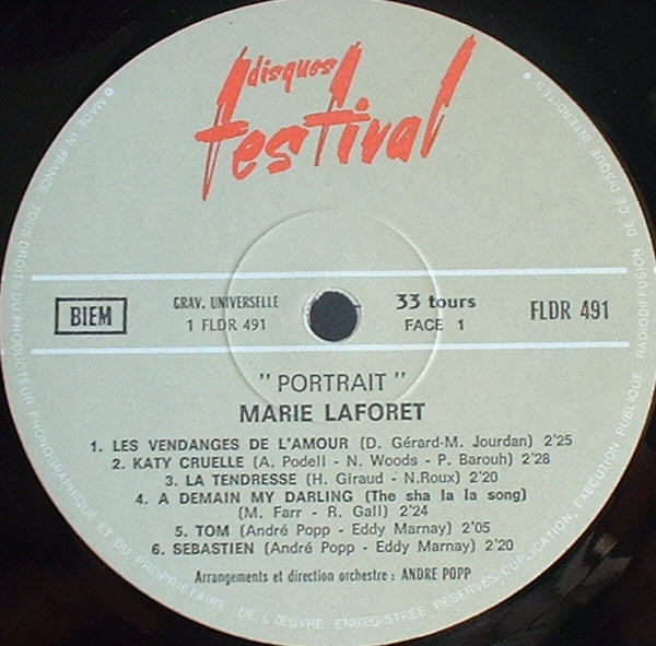Marie Laforêt - Portrait | Disques Festival (FLDR 491) - 3