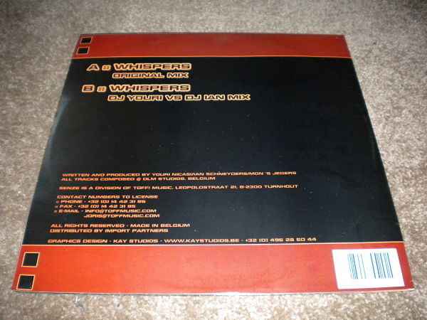 Super 7 - Whispers | Senze Records (SNZ.0.2) - 3