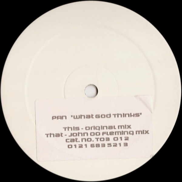 Pan - What God Thinks | 21-3 Records (TO3 012) - main